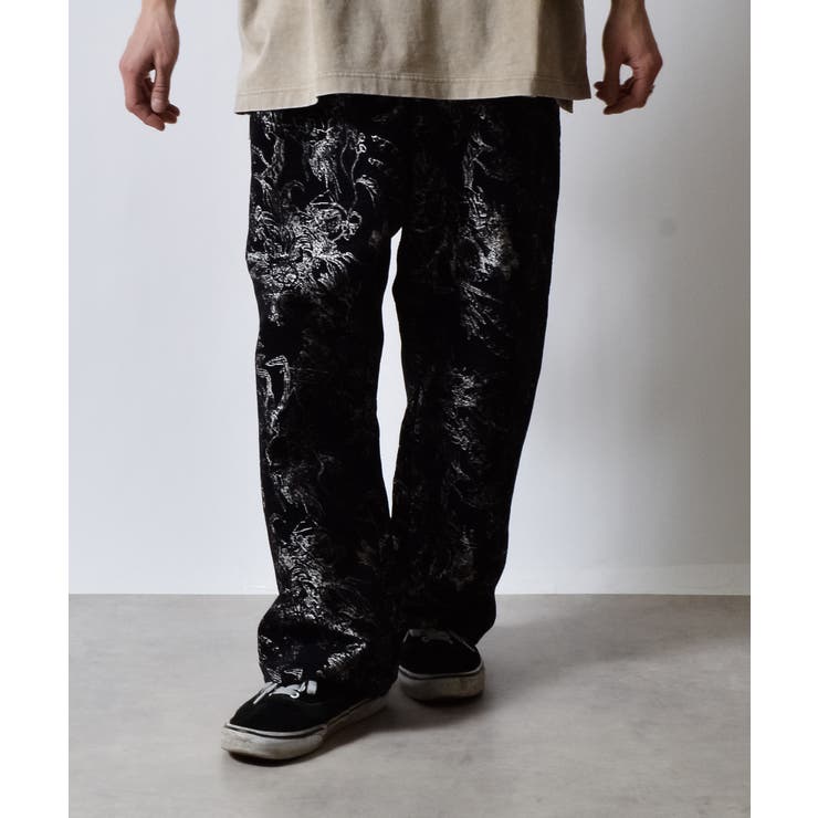 花柄ゴブランイージーワイドパンツ | MODISH GAZE | 詳細画像5 