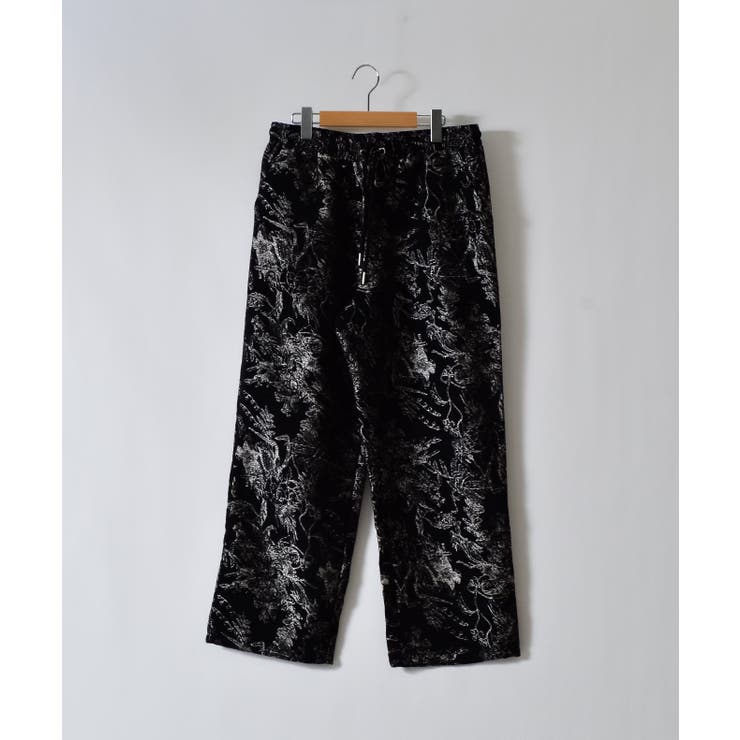 花柄ゴブランイージーワイドパンツ | MODISH GAZE | 詳細画像10 