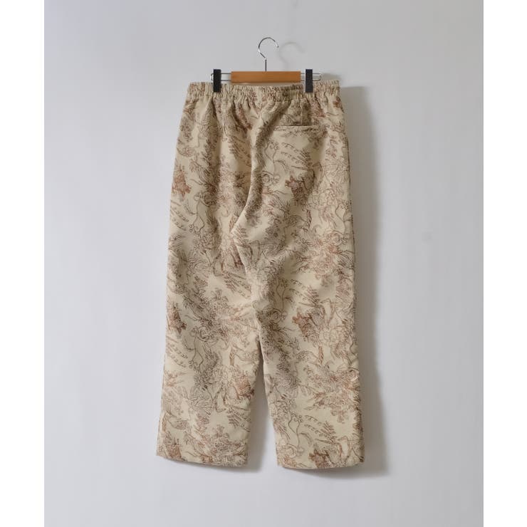 花柄ゴブランイージーワイドパンツ | MODISH GAZE | 詳細画像11 
