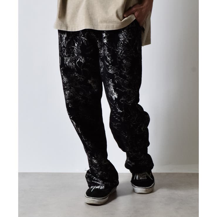 花柄ゴブランイージーワイドパンツ | MODISH GAZE | 詳細画像6 