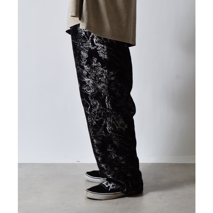 花柄ゴブランイージーワイドパンツ | MODISH GAZE | 詳細画像7 