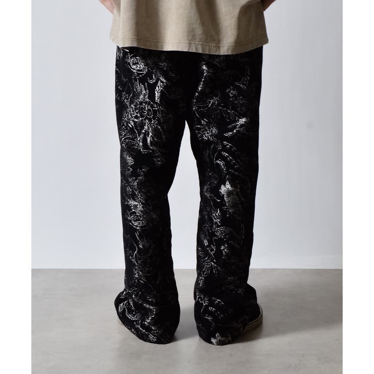 花柄ゴブランイージーワイドパンツ | MODISH GAZE | 詳細画像8 