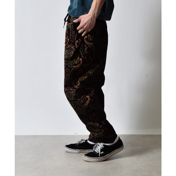 ペイズリー調ゴブランイージーバルーンテーパードパンツ | MODISH GAZE | 詳細画像9 