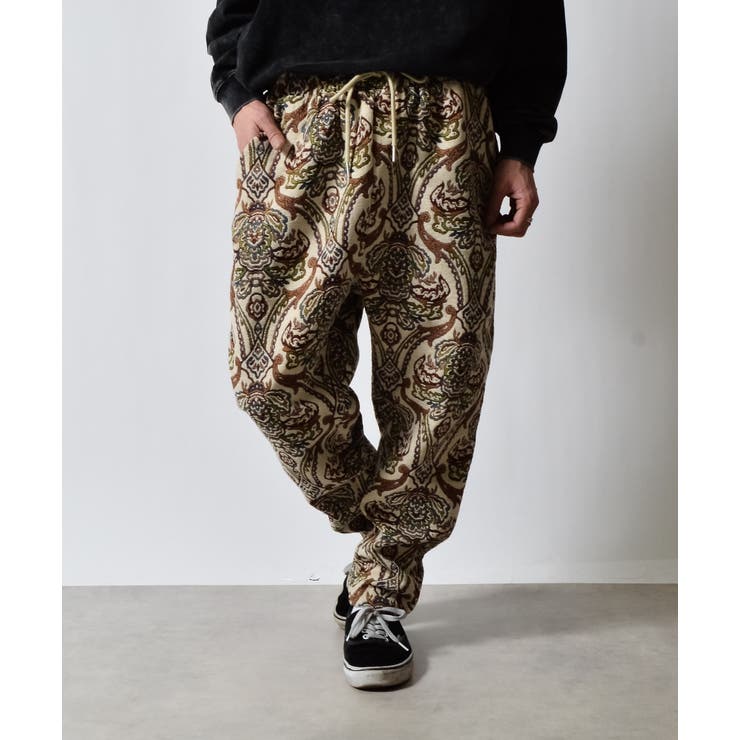 ペイズリー調ゴブランイージーバルーンテーパードパンツ | MODISH GAZE | 詳細画像2 