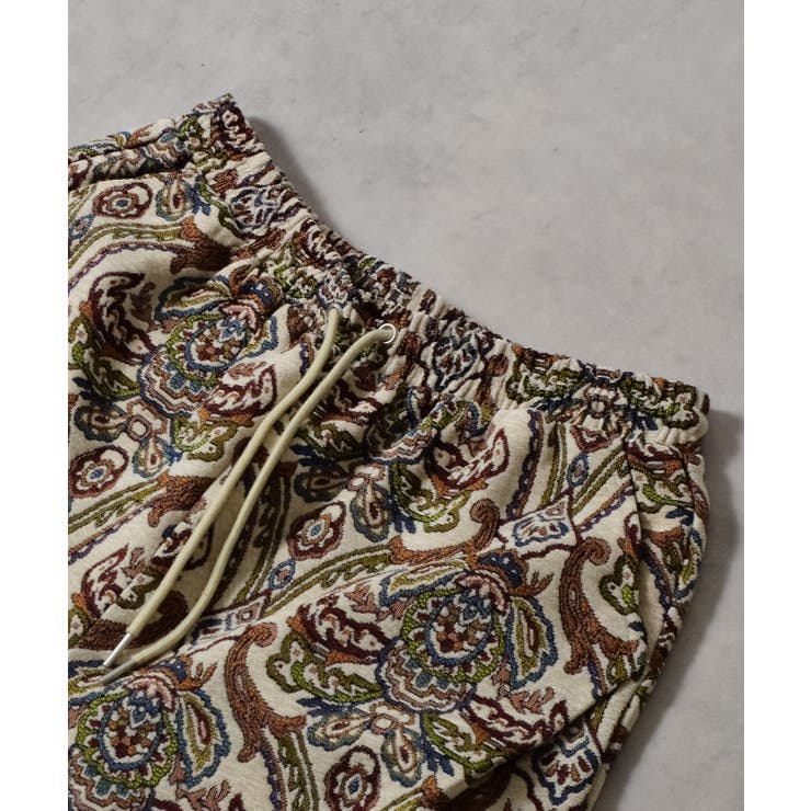 ペイズリー調ゴブランイージーバルーンテーパードパンツ | MODISH GAZE | 詳細画像15 