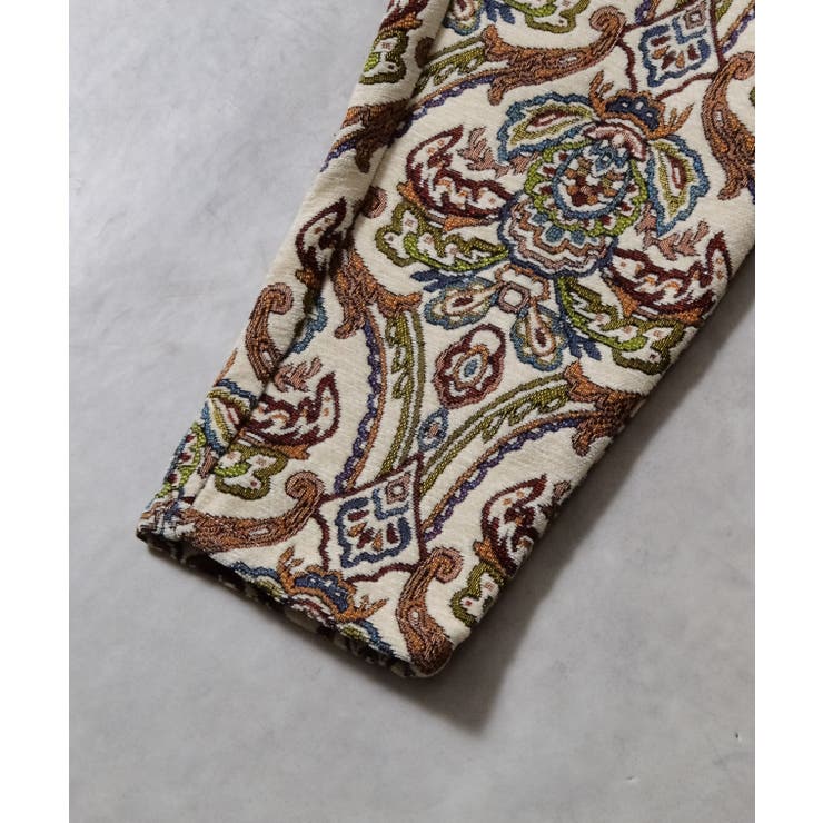 ペイズリー調ゴブランイージーバルーンテーパードパンツ | MODISH GAZE | 詳細画像17 