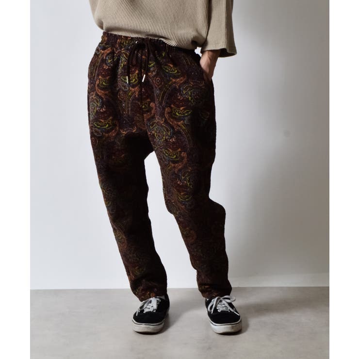 ペイズリー調ゴブランイージーバルーンテーパードパンツ | MODISH GAZE | 詳細画像5 