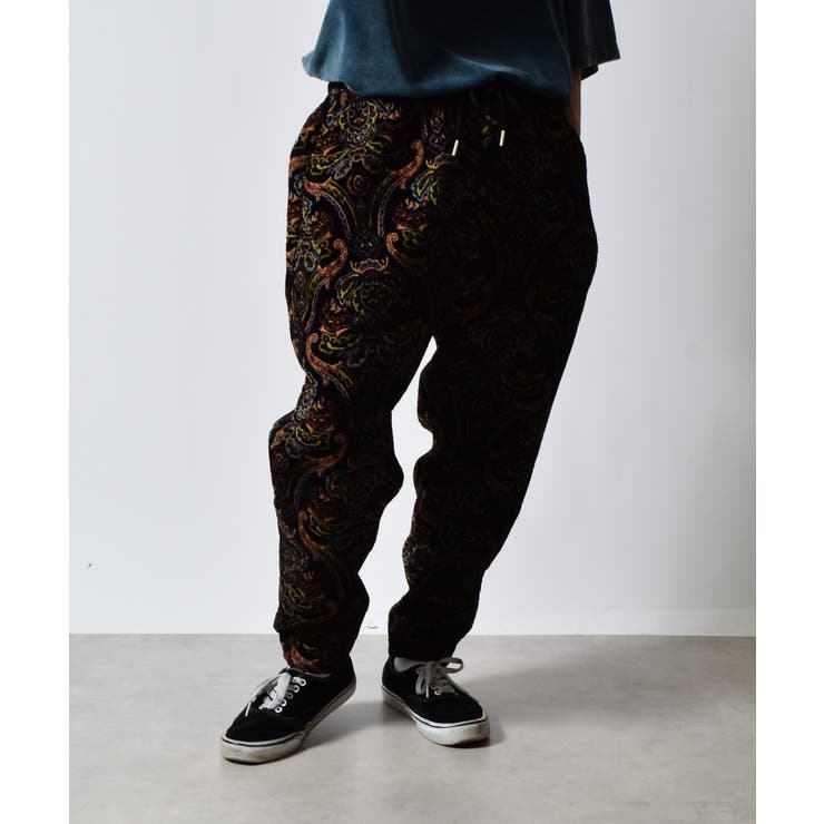 ペイズリー調ゴブランイージーバルーンテーパードパンツ | MODISH GAZE | 詳細画像7 