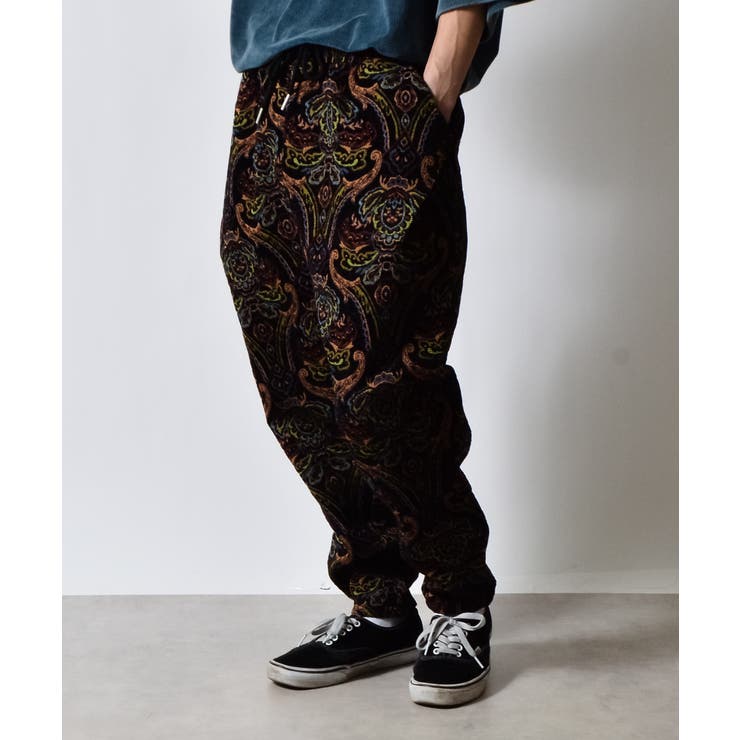 ペイズリー調ゴブランイージーバルーンテーパードパンツ | MODISH GAZE | 詳細画像8 