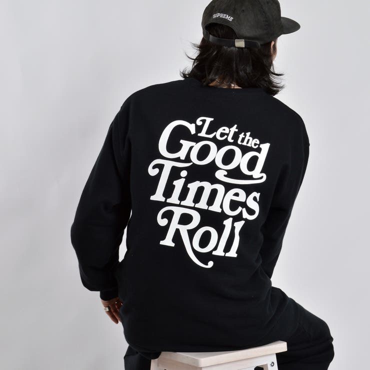 ブラック | 裏毛スウェット ビッグロゴ | MODISH GAZE