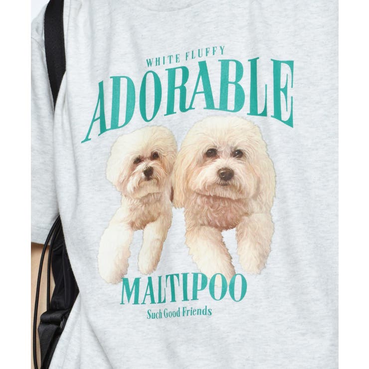 アニマルプリントTシャツ DOGプリント | ＆soiree | 詳細画像26 