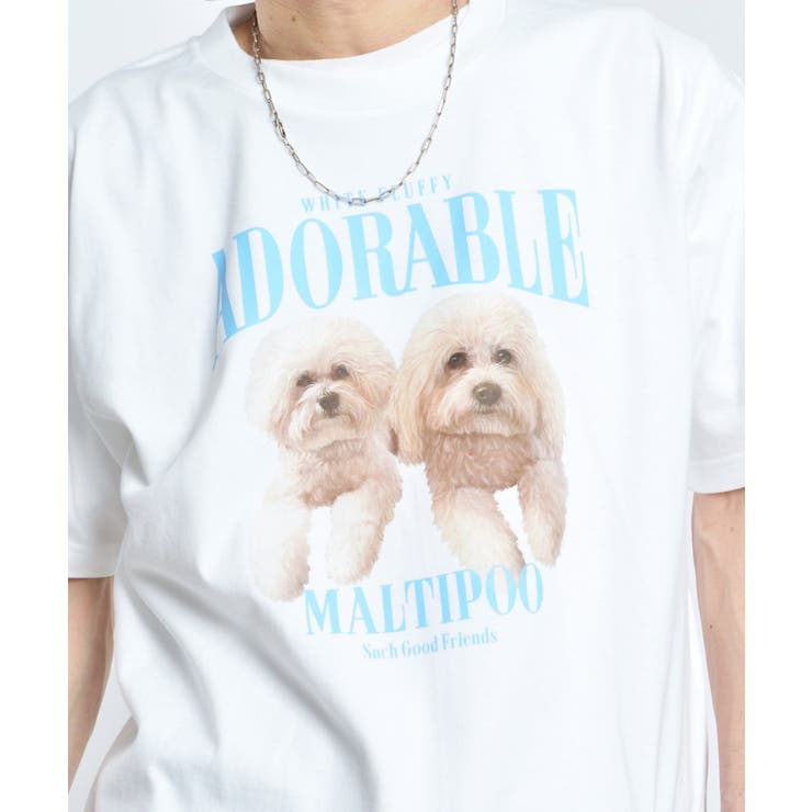 アニマルプリントTシャツ DOGプリント | ＆soiree | 詳細画像36 