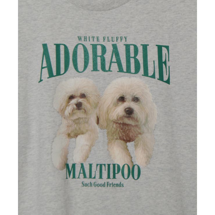 アニマルプリントTシャツ DOGプリント | ＆soiree | 詳細画像44 