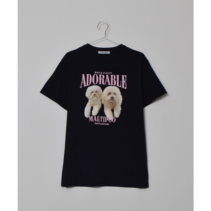 アニマルプリントTシャツ DOGプリント | ＆soiree | 詳細画像45 