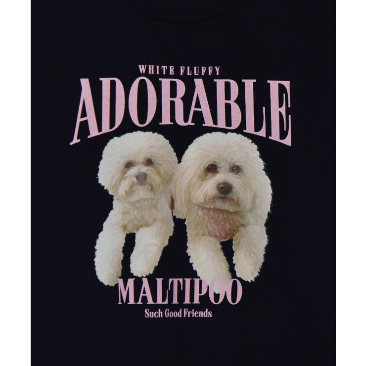 アニマルプリントTシャツ DOGプリント | ＆soiree | 詳細画像46 