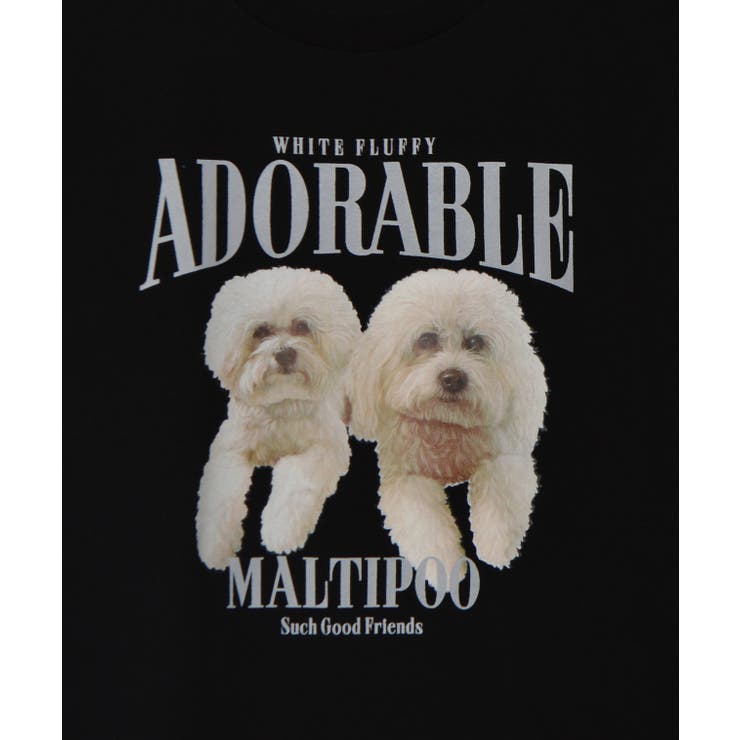 アニマルプリントTシャツ DOGプリント | ＆soiree | 詳細画像48 