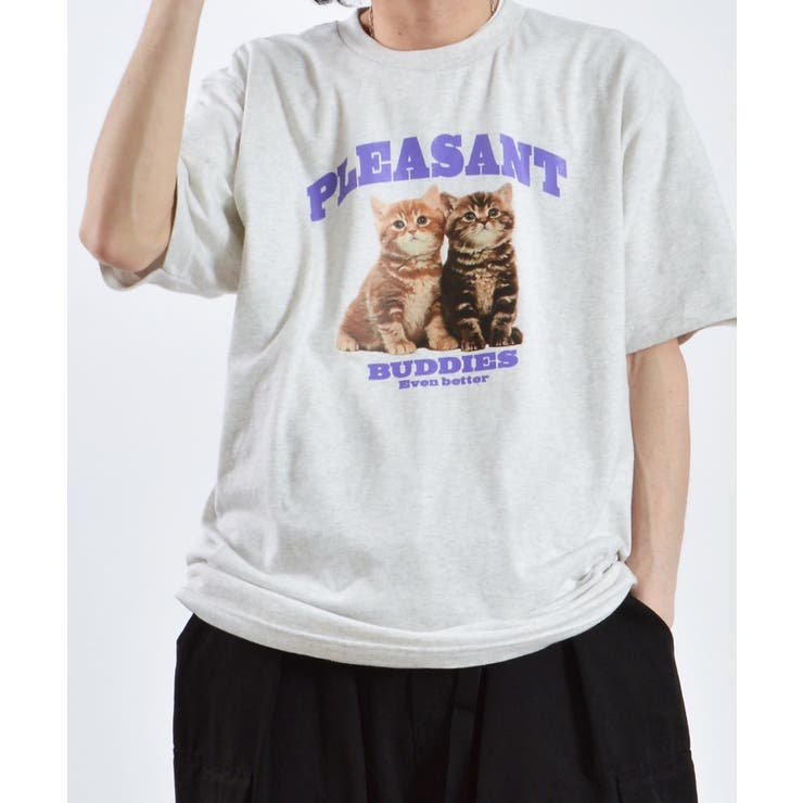 アニマルプリントTシャツ  CATプリント | ＆soiree | 詳細画像39 