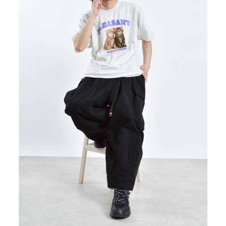 アニマルプリントTシャツ  CATプリント | ＆soiree | 詳細画像40 