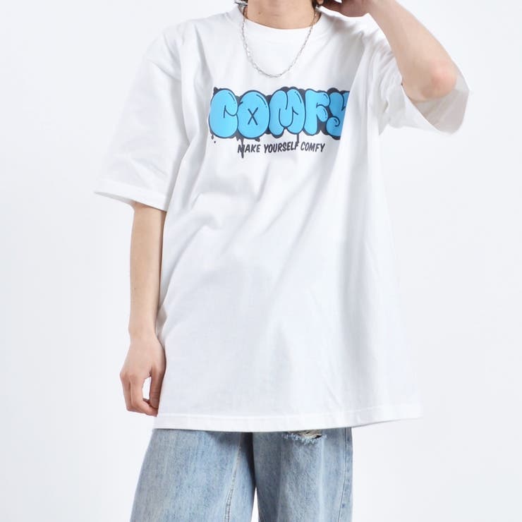 グラフィックプリントTシャツ COMFY [品番：RADM0002315]｜MODISH GAZE