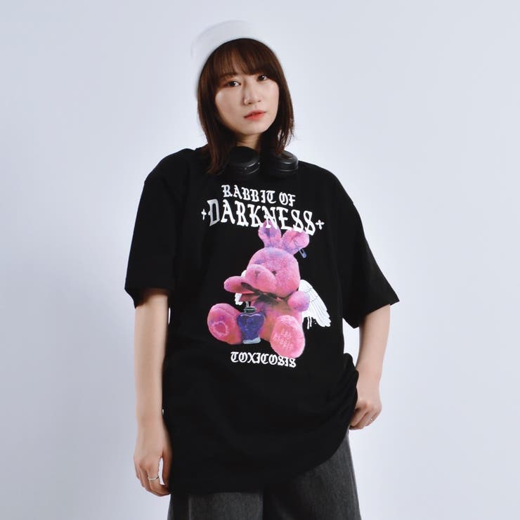アニマルプリントTシャツ ラビット RABBIT[品番：RADM0002316