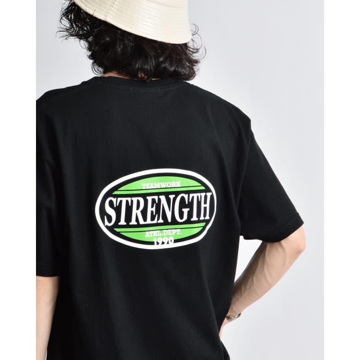 STRENGTHオーバルロゴTシャツ(半袖) | MODISH GAZE | 詳細画像12 