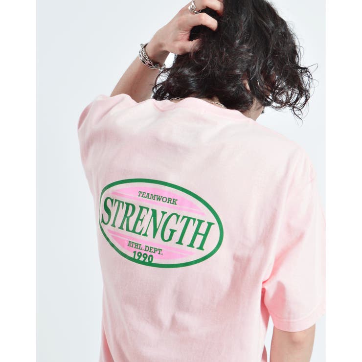 STRENGTHオーバルロゴTシャツ(半袖) | MODISH GAZE | 詳細画像24 