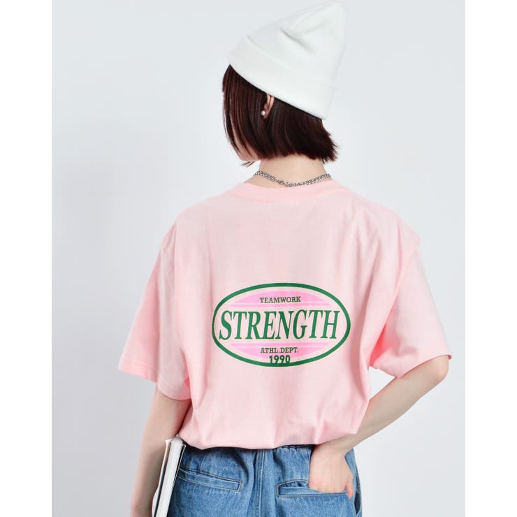STRENGTHオーバルロゴTシャツ(半袖) | MODISH GAZE | 詳細画像31 