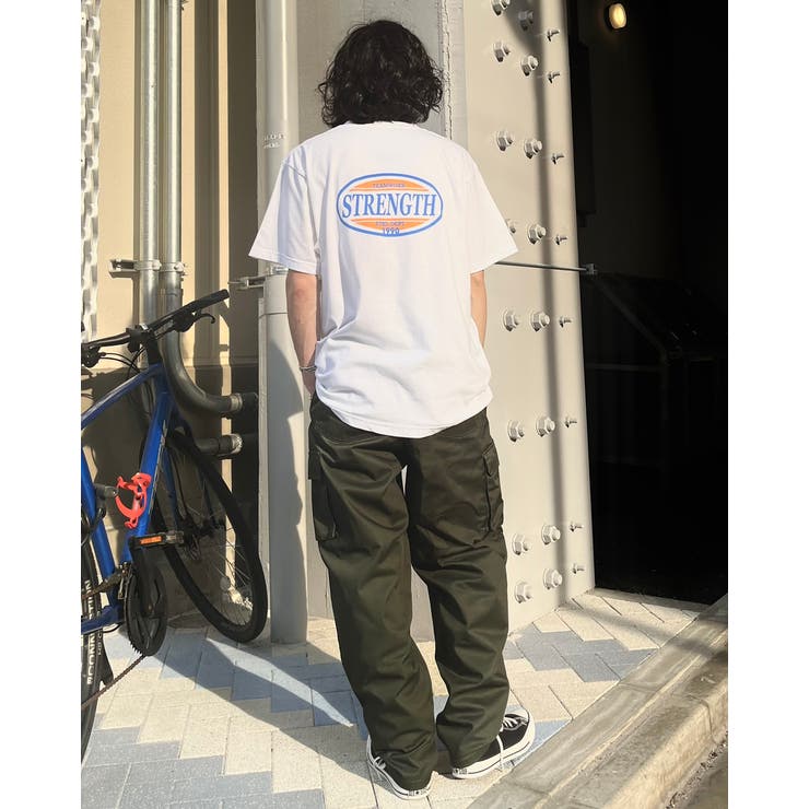 STRENGTHオーバルロゴTシャツ(半袖) | MODISH GAZE | 詳細画像4 