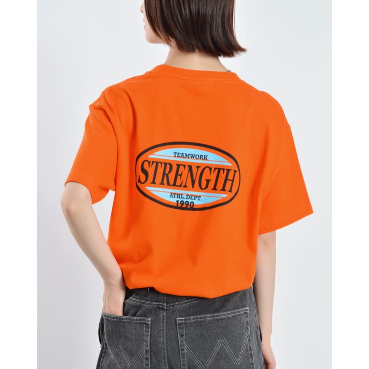 STRENGTHオーバルロゴTシャツ(半袖) | MODISH GAZE | 詳細画像44 