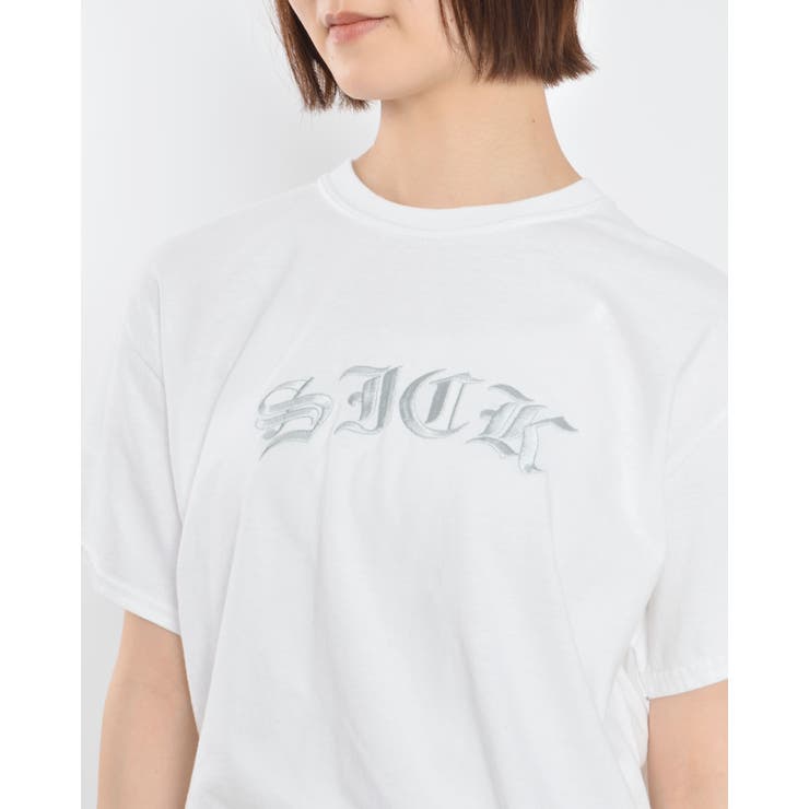 桜柄ポケット付き半袖Tシャツ「ボックス付き」 CHIGIRI CHS46
