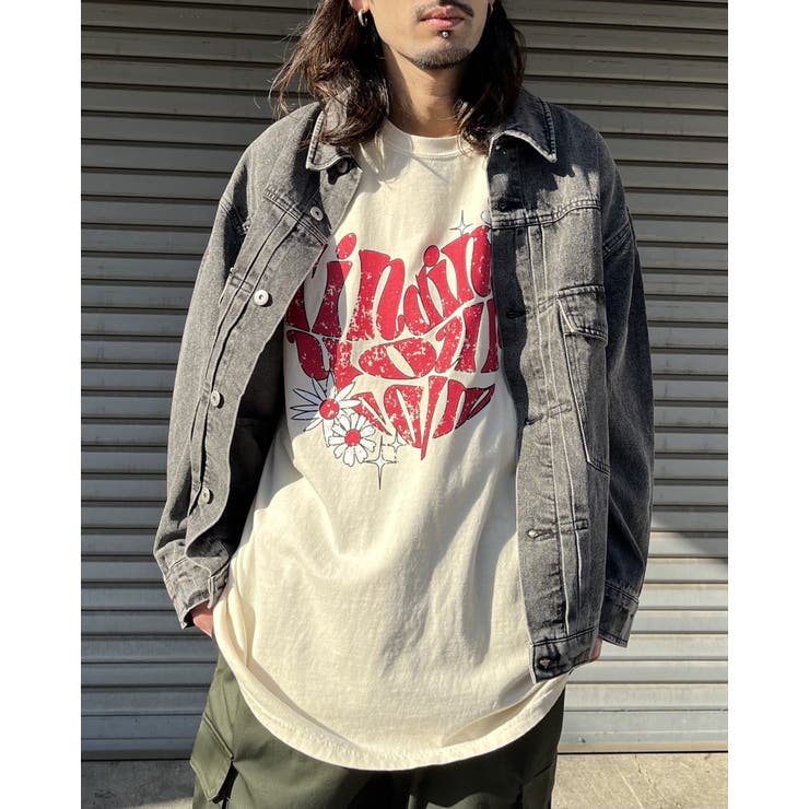 ハート ピグメントTシャツ | MODISH GAZE | 詳細画像14 