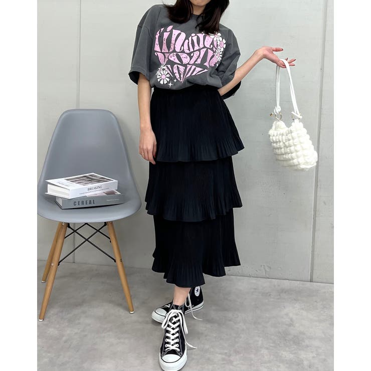 ハート ピグメントTシャツ | MODISH GAZE | 詳細画像23 