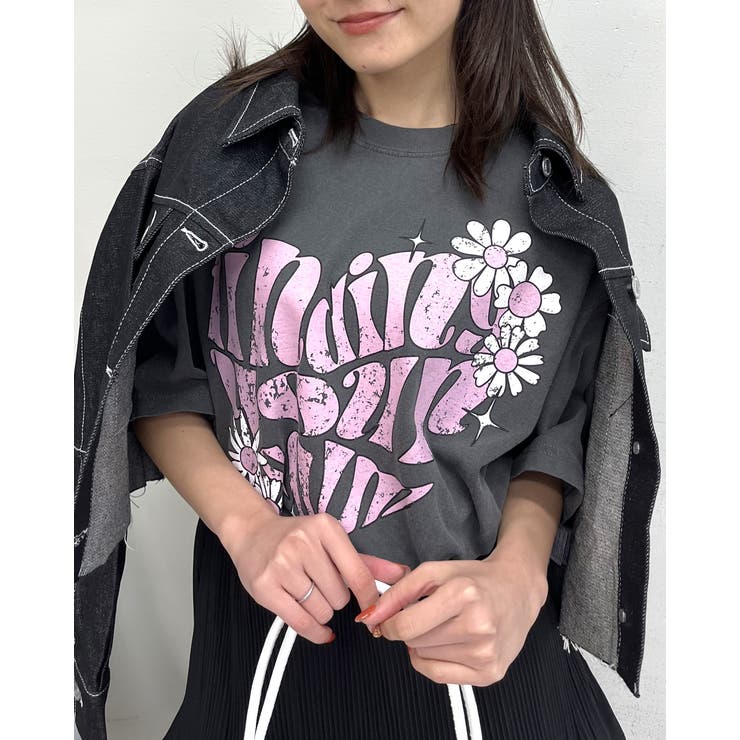 ハート ピグメントTシャツ | MODISH GAZE | 詳細画像24 