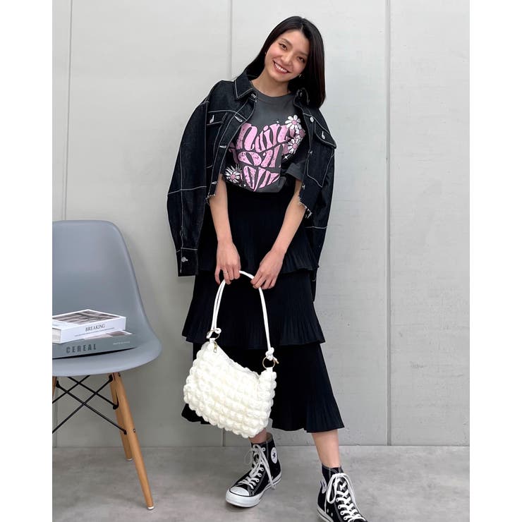 ハート ピグメントTシャツ | MODISH GAZE | 詳細画像25 