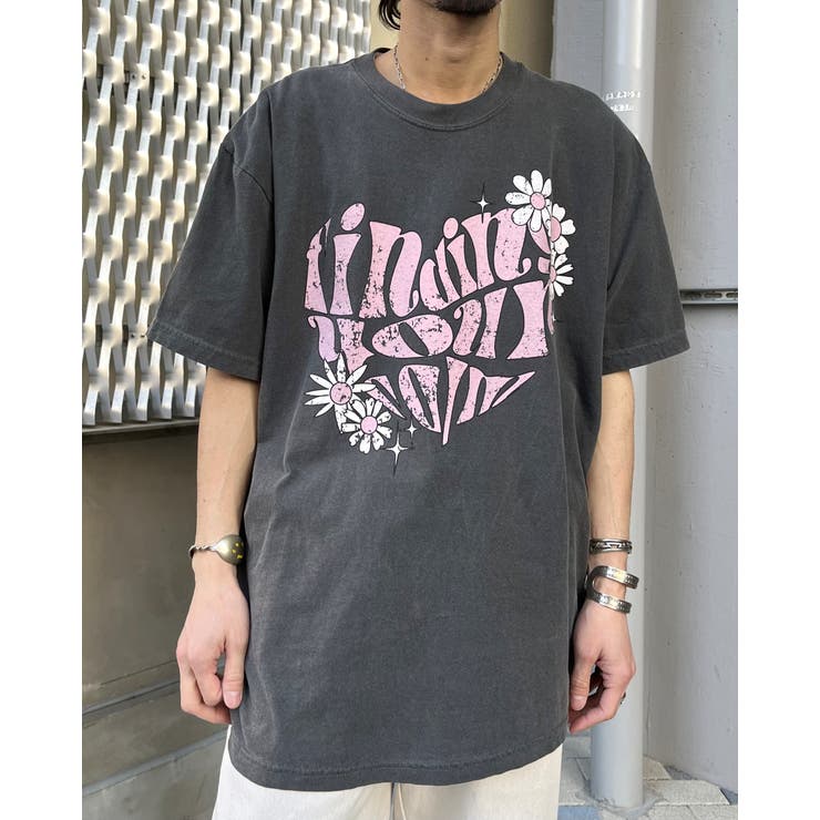 ハート ピグメントTシャツ | MODISH GAZE | 詳細画像26 