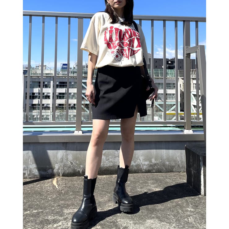 ハート ピグメントTシャツ | MODISH GAZE | 詳細画像3 