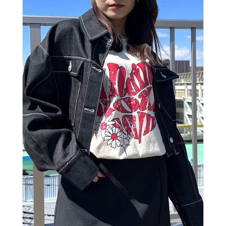 ハート ピグメントTシャツ | MODISH GAZE | 詳細画像5 