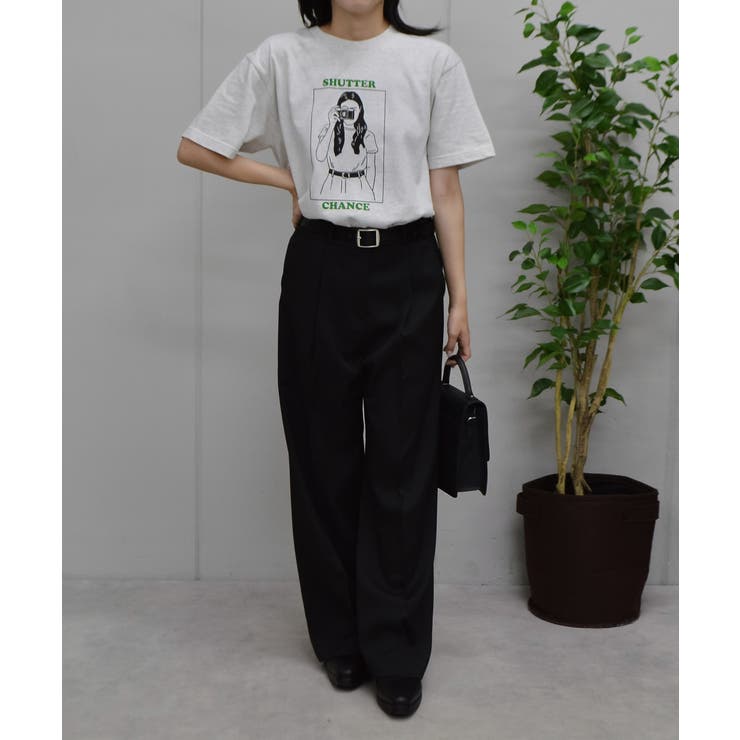 SHUTTER CHANCE  デザインプリントTシャツ | ＆soiree | 詳細画像12 