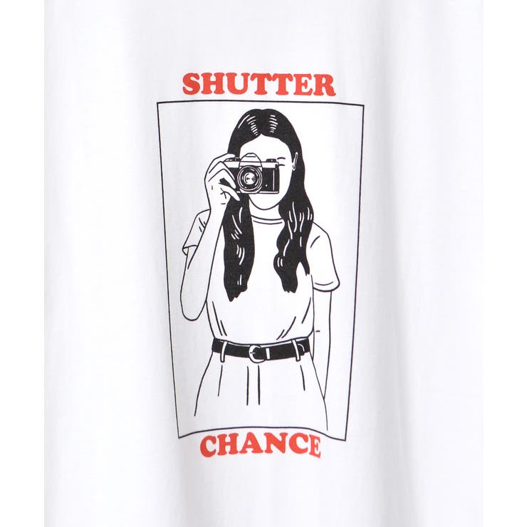SHUTTER CHANCE  デザインプリントTシャツ | ＆soiree | 詳細画像24 