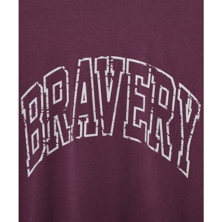 ピグメントアーチロゴＴシャツ（BRAVERY) | MODISH GAZE | 詳細画像20 