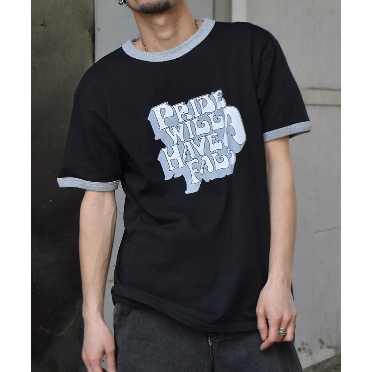 ドライタッチリンガーＴシャツ（PRIDE WILL HAVE A FALL) | ＆soiree | 詳細画像10 