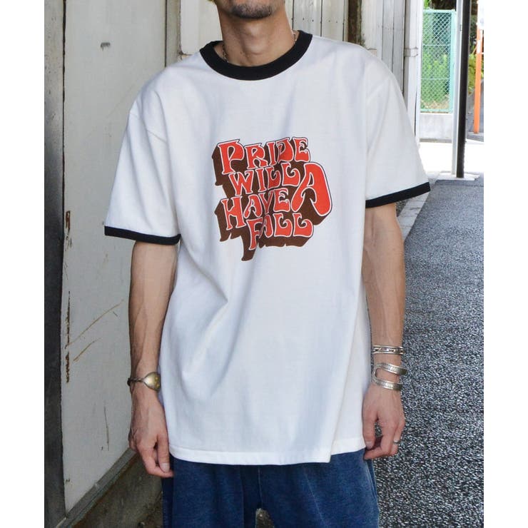 ドライタッチリンガーＴシャツ（PRIDE WILL HAVE A FALL) | ＆soiree | 詳細画像16 