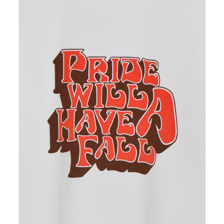 ドライタッチリンガーＴシャツ（PRIDE WILL HAVE A FALL) | ＆soiree | 詳細画像23 