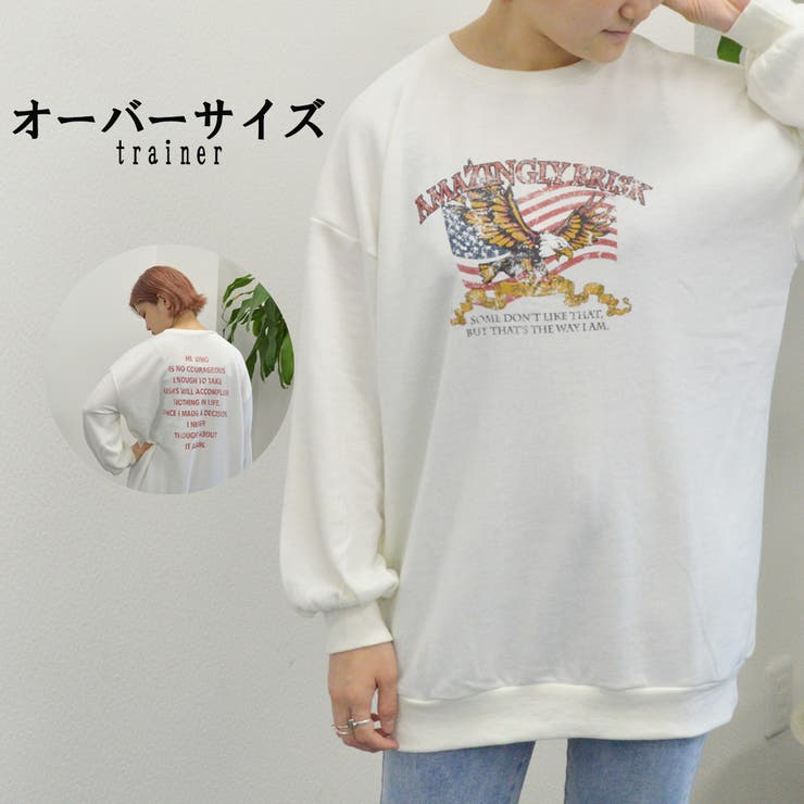 BIGプルオーバー(イーグル) レディース 長袖 | ＆soiree | 詳細画像1 