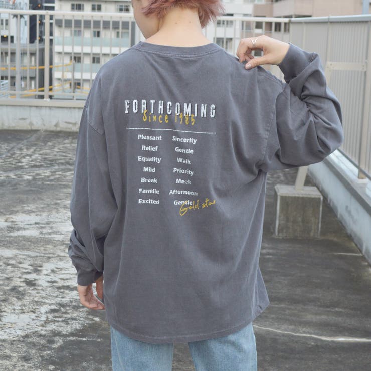 【spiritoso】ピグメントサークルイーグルプリントロンT イーグルプリント… | ＆soiree | 詳細画像4 