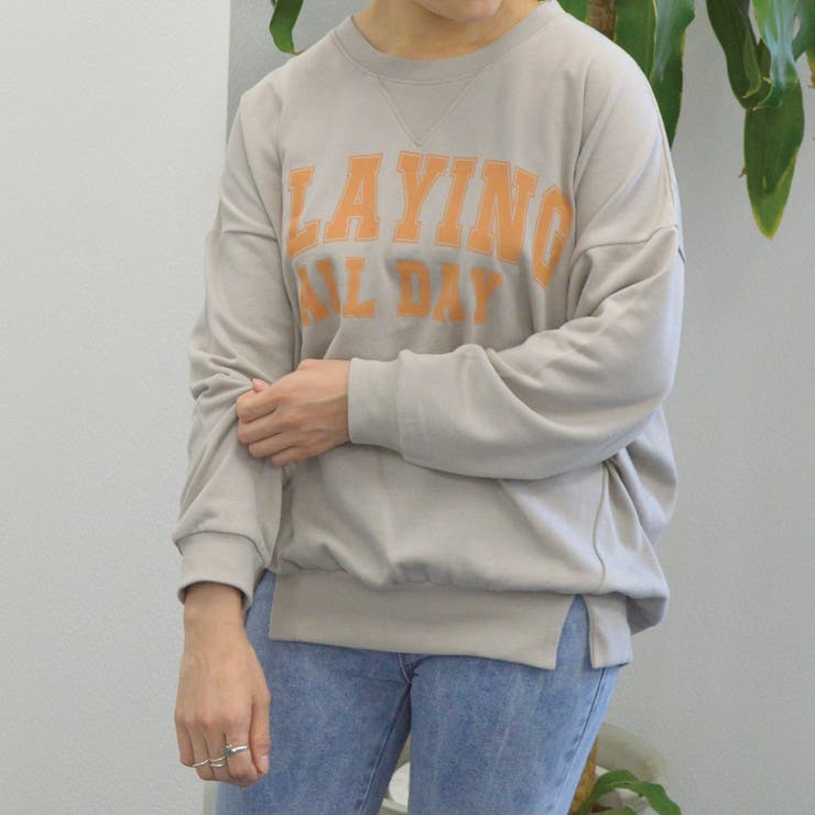 【spiritoso】ビッグロゴミニ裏スウェット ビッグロゴT ビッグロゴ | ＆soiree | 詳細画像17 