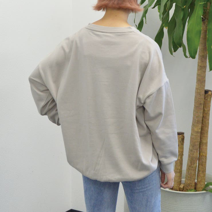 【spiritoso】ビッグロゴミニ裏スウェット ビッグロゴT ビッグロゴ | ＆soiree | 詳細画像18 