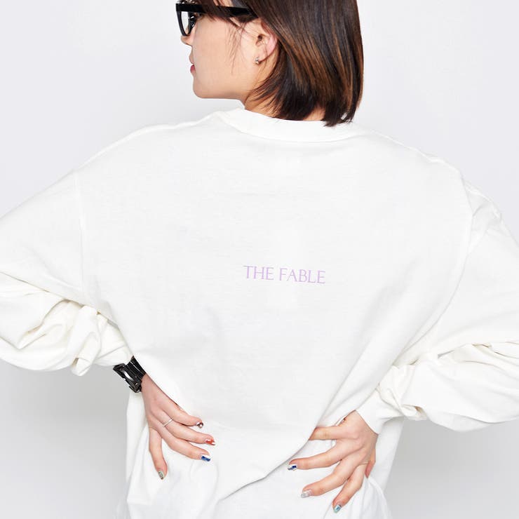 絵画プリントロンT プリントTシャツ 長袖[品番：RADM0000724
