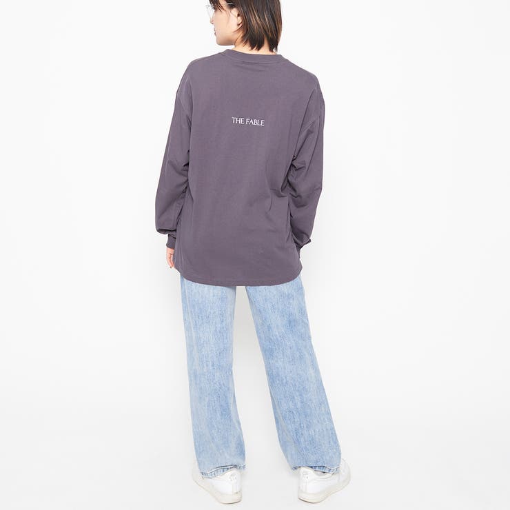 絵画プリントロンT プリントTシャツ 長袖[品番：RADM0000724