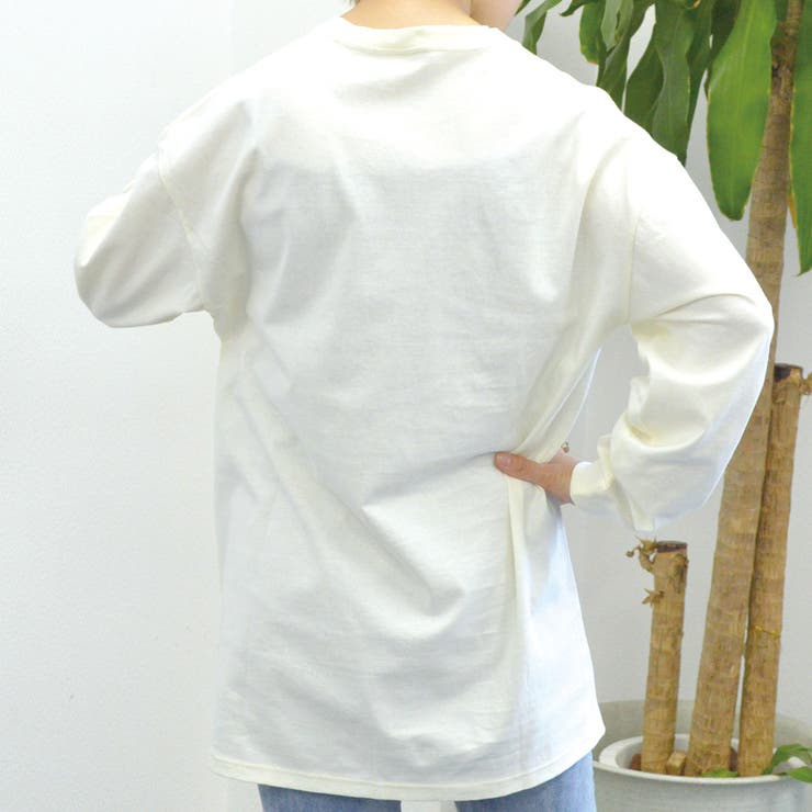 【spiritoso】USAコットンロンT  | ＆soiree | 詳細画像13 